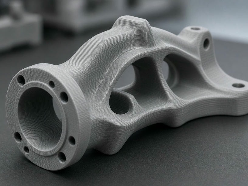 Industrial 3D printed component for additive manufacturing