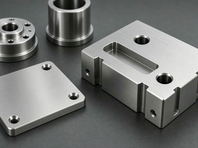 Brushing Finish for Aluminum and Stainless Steel Parts
