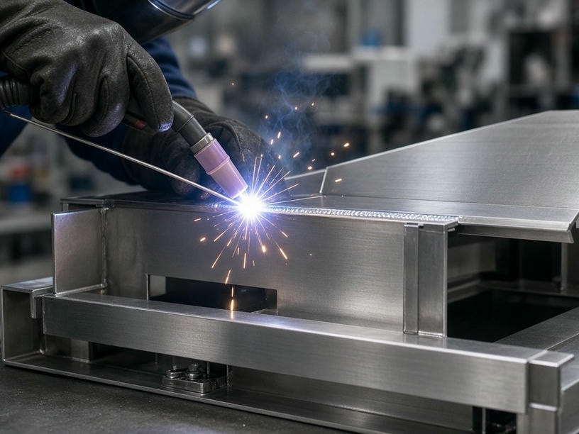 Sheet metal welding and assembly