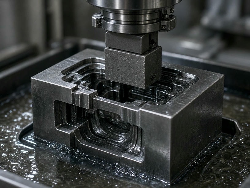 Sinker EDM Services | Precision Cavity Machining | PartsMake