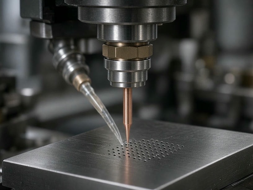 Small Hole EDM Services | Precision Deep Hole Machining | PartsMake