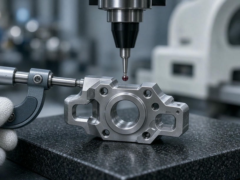 Precision manufactured component inspection